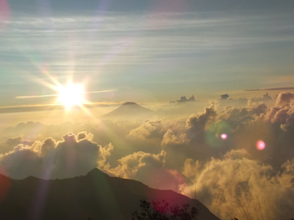 sunset gunung merbabu 1
