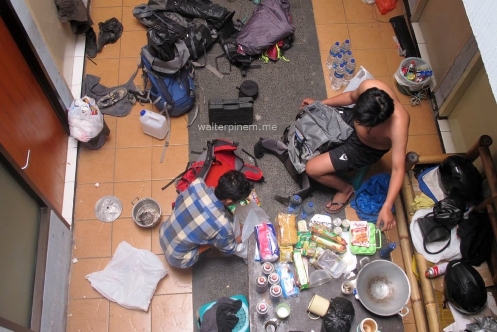 walterpinem - tips mendaki gunung - packing