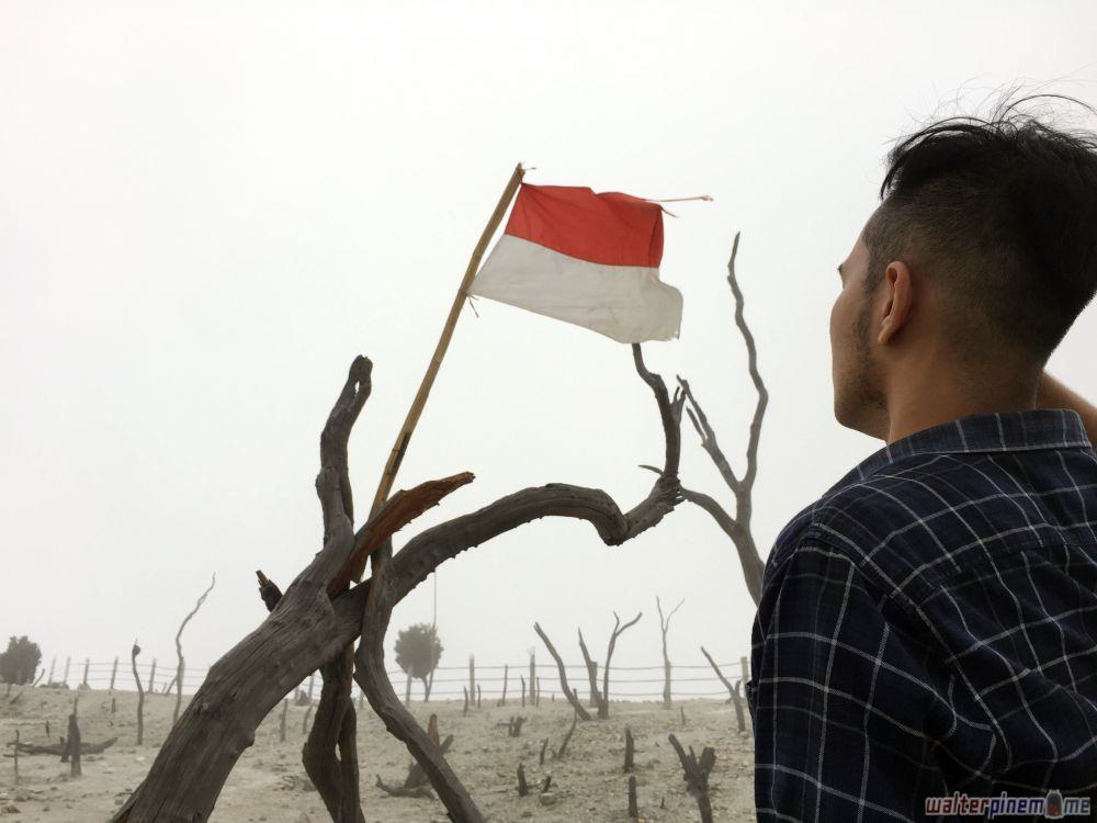 mendaki gunung papandayan garut jawa barat hutan mati - 12