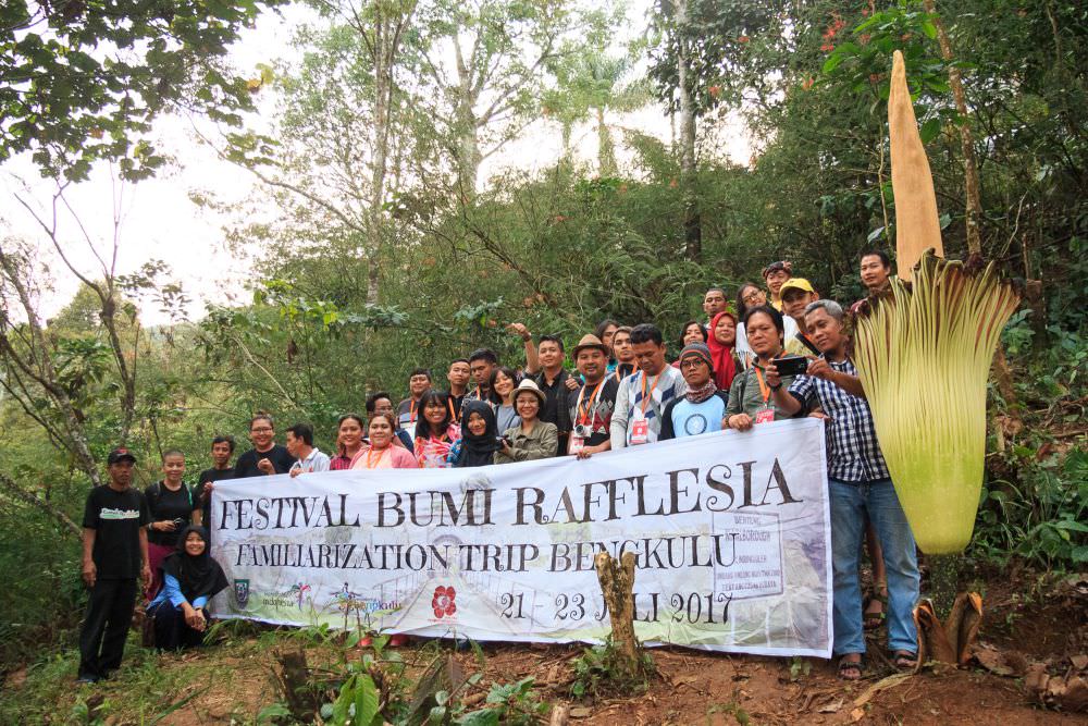 Bunga Bangkai Konservasi Amorphophallus Titanum Bengkulu - 15