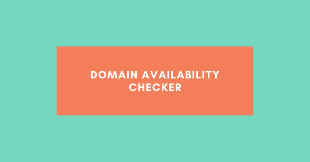 Domain Availability Checker