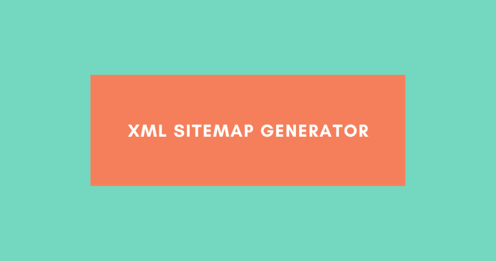 XML Sitemap Generator