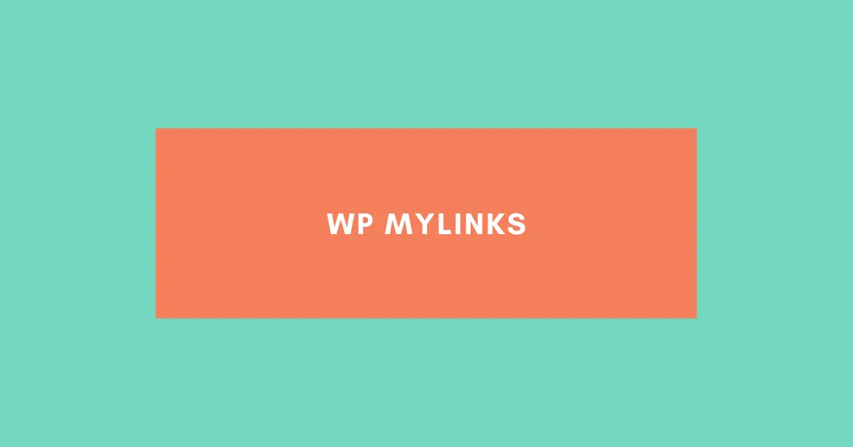 WP MyLinks