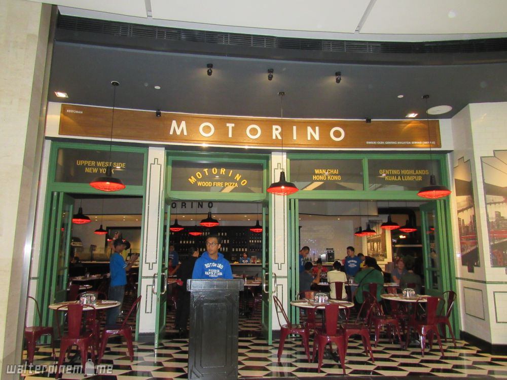 Motorino Pizza Malaysia, Sajian Lengkap ala Italia di Genting Highlands